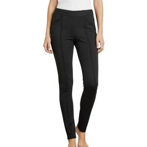 Laila Jayde Fitted Pull-On Pants Black Women Size XS NWT